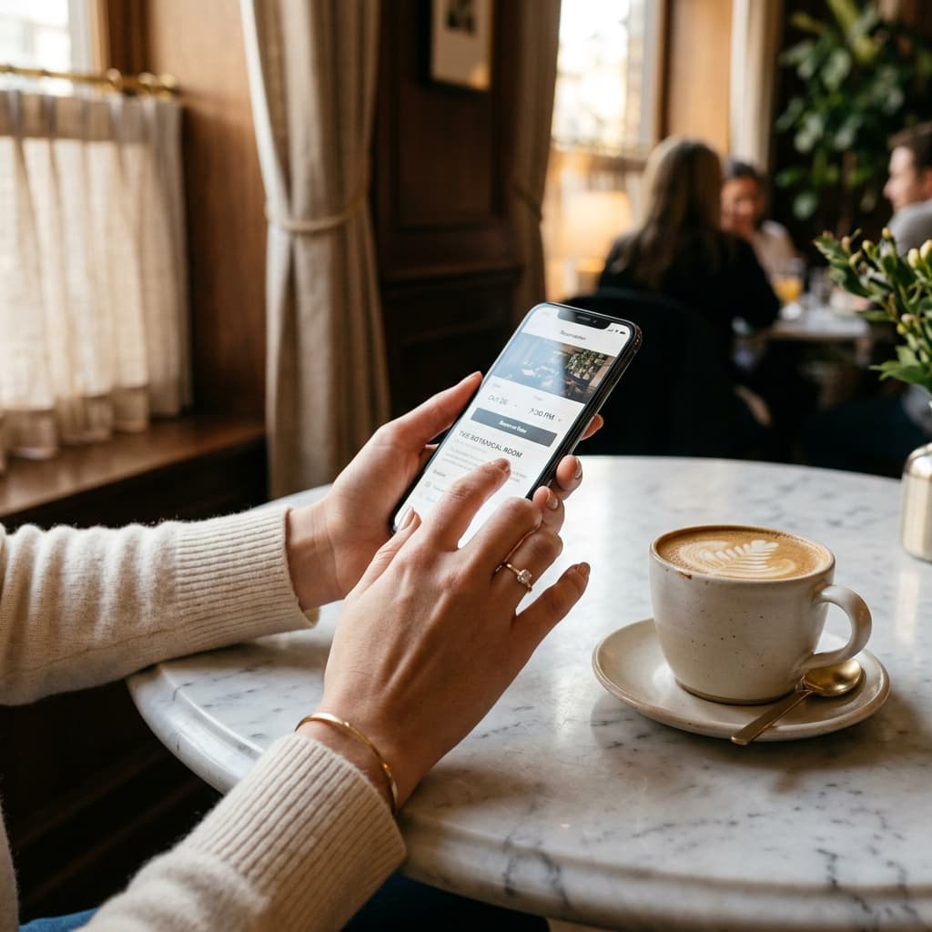 Making an online reservation